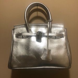 Mini Silver Italy Handbag